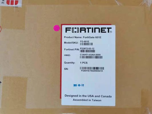 FG-601E Fortinet NGFW Middle-Range Series FortiGate 601E 2x 10 GE SFP+ สล็อต